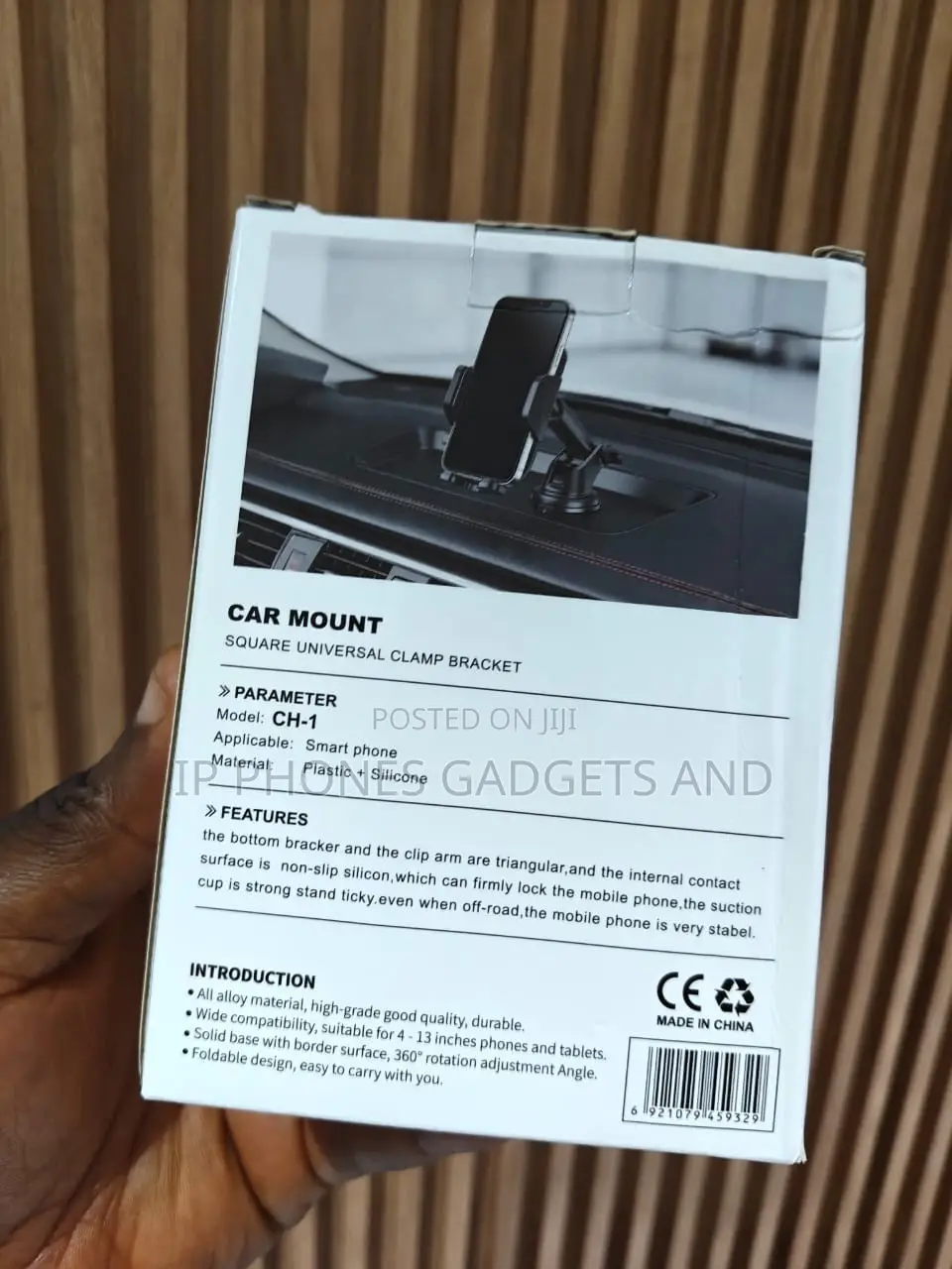 Super Strong Car Phone Holder - Windshield Mount Flick