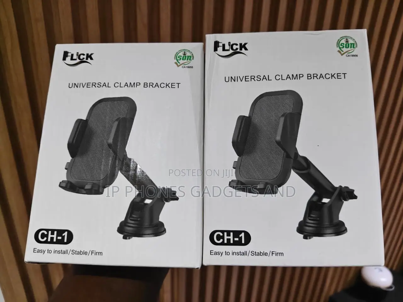 Super Strong Car Phone Holder - Windshield Mount Flick