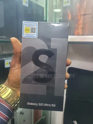 New Samsung Galaxy S21 Ultra 5G 128 GB Black