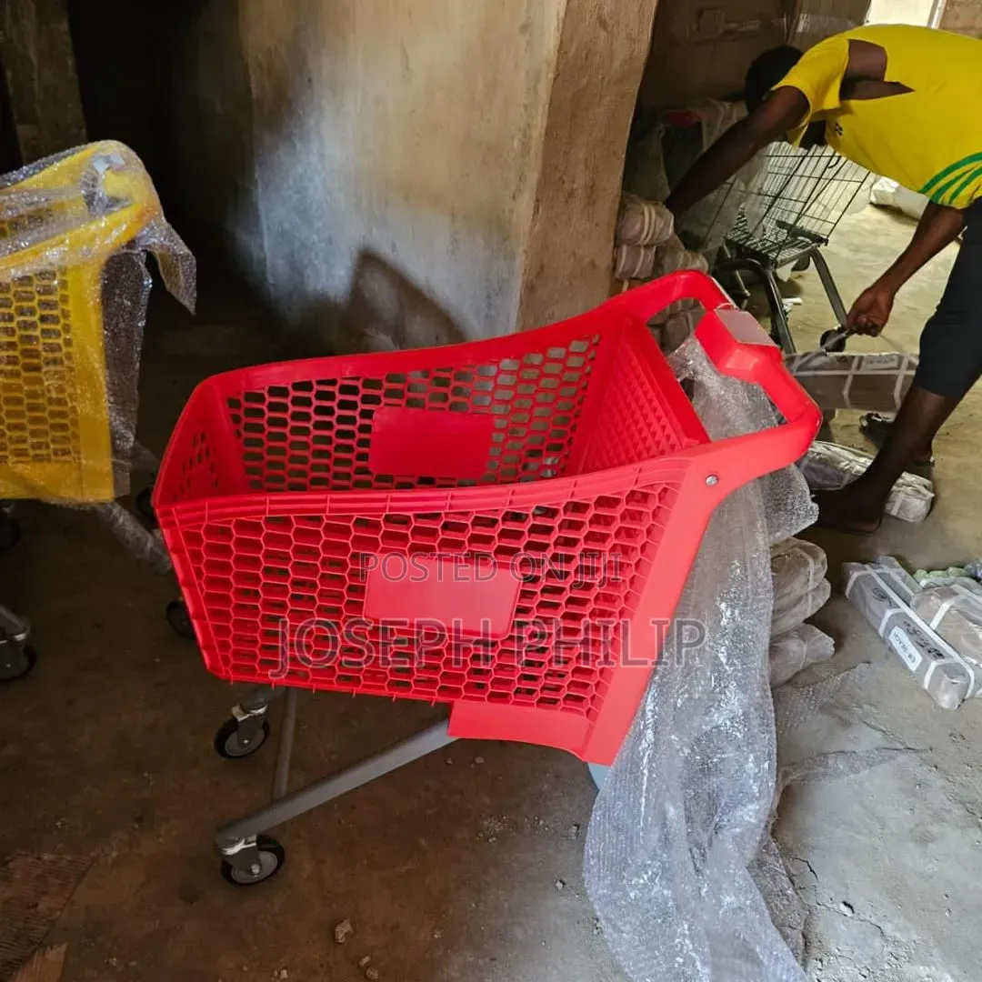 Plastic Trolley Basket