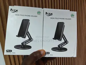 Flick Desk Phone Holder - 2-Fold Long Super Stable