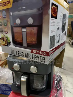 Qasa QFY-660 Transparent Glass Air Fryer