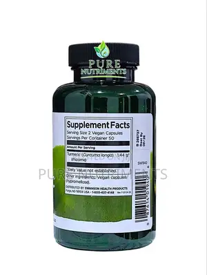Swanson Turmeric 720mg 100 Vegan Capsules_ Joint Health and Mobility