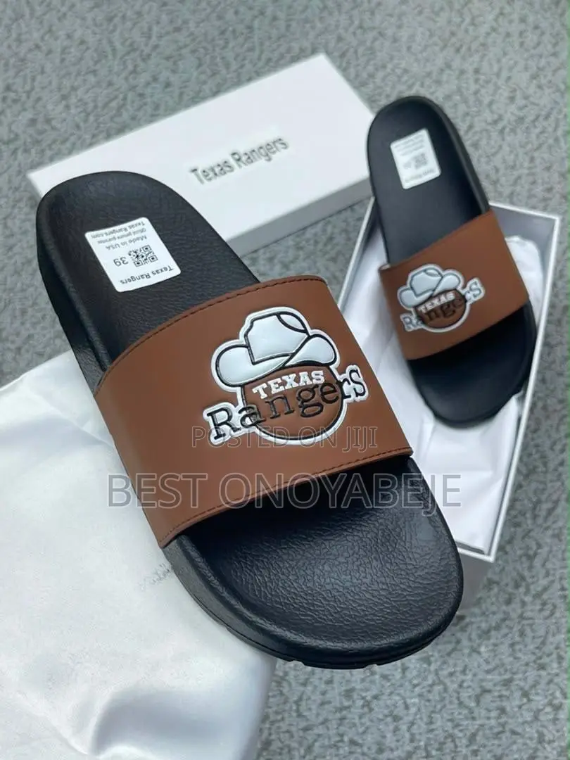 Men’s Black Casual Slides