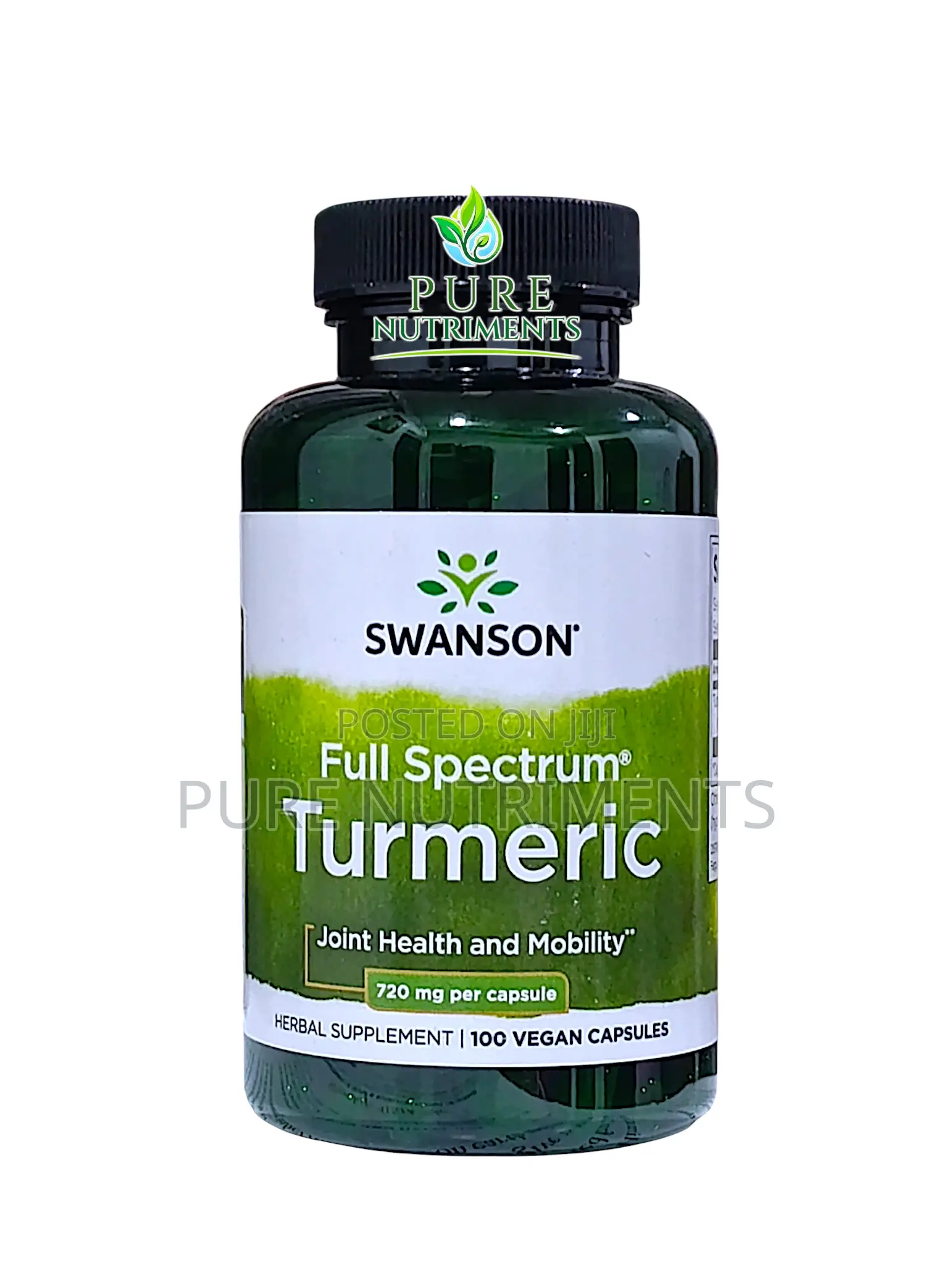 Swanson Turmeric 720mg 100 Vegan Capsules_ Joint Health and Mobility