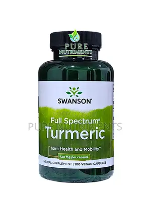 Swanson Turmeric 720mg 100 Vegan Capsules_ Joint Health and Mobility