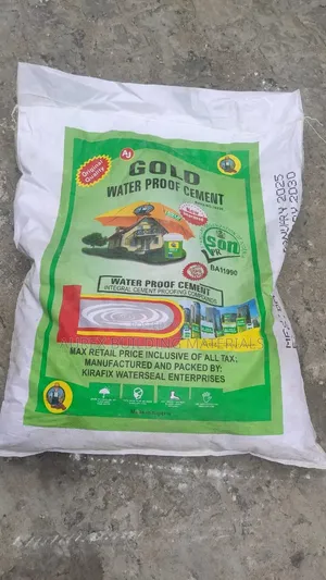 Gold Waterproof Cement 25kg