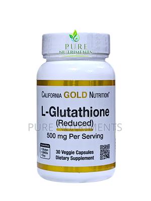 California Gold Nutrition L-Glutathione 500mg 30 Veg Caps_ Skin Health