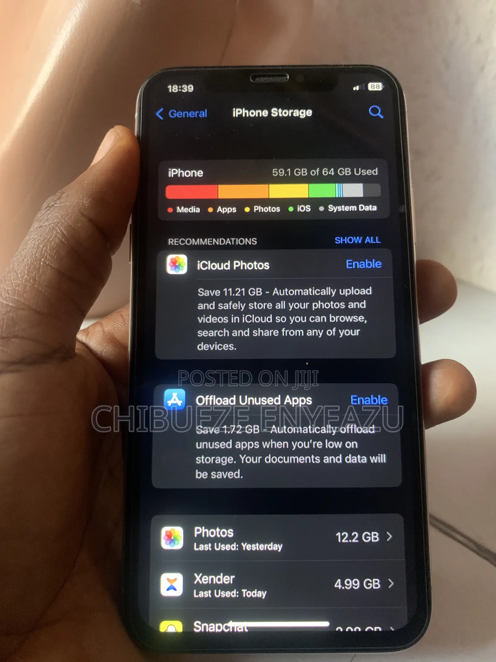 Apple iPhone X 64 GB Bronze
