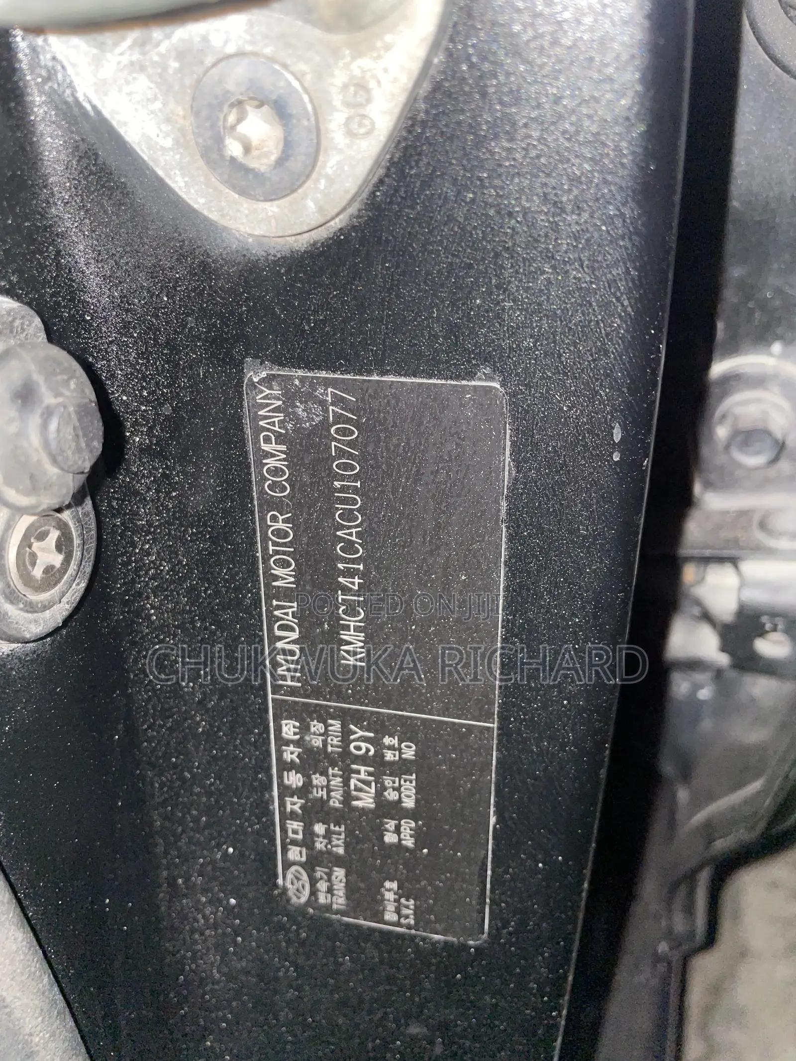 Hyundai Accent GLS 2012 Black