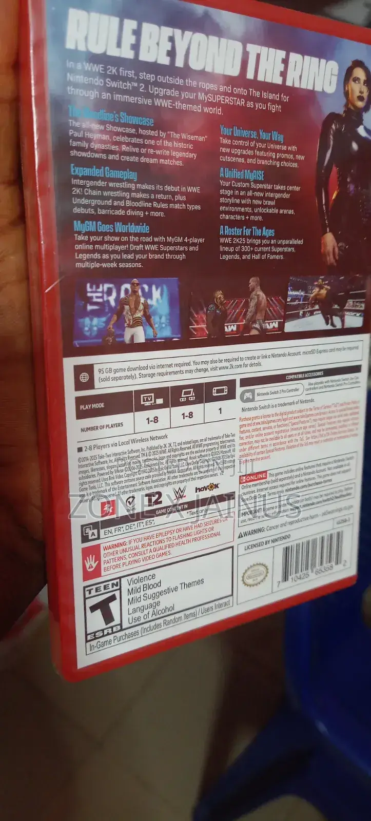 Nintendo Switch 2 Wwe 2k25