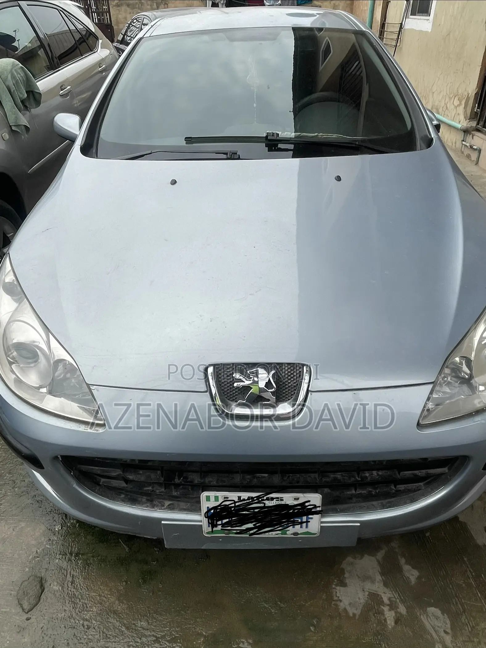 Peugeot 407 2007 Blue