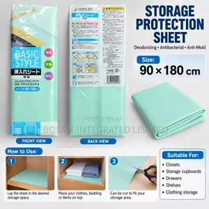 Japanese Deodorizing Antibacterial Anti-Mold Storage Sheet 90×180cm