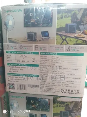 Mp6 Plus 600w Marservia Portable Power Station