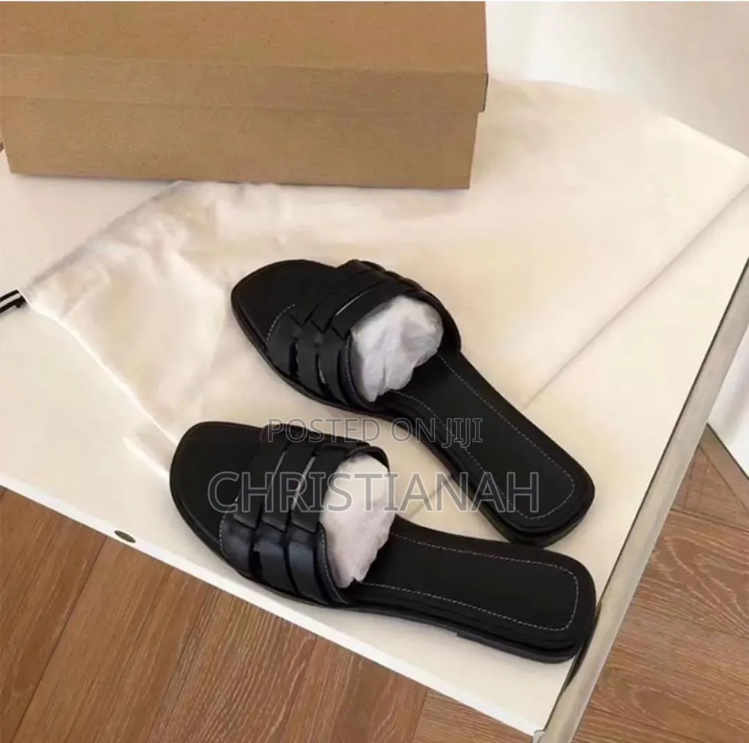 High Quality Leather Slippers