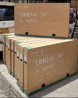 Hisense TV UHD 58 Inch A6N Smart