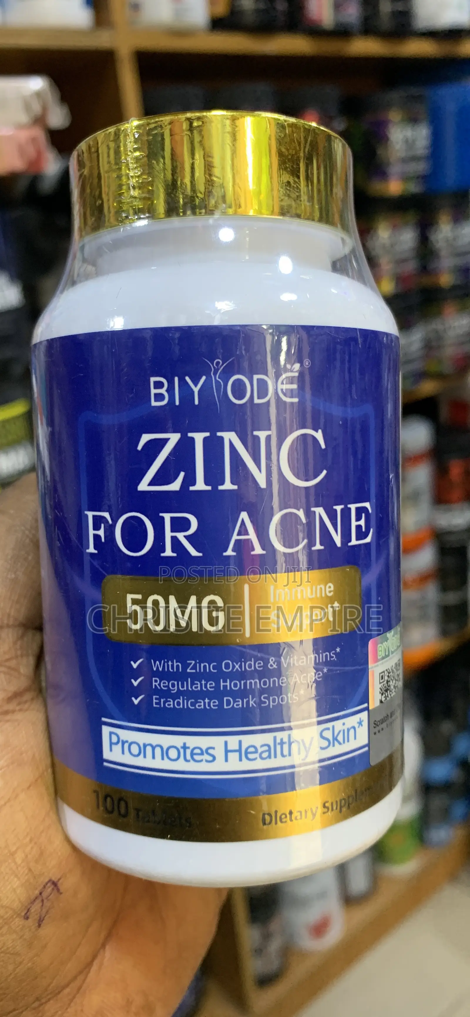 Biyode Zinc for Acne
