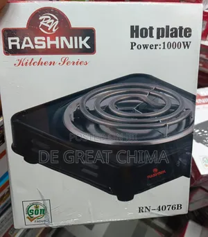 Rashnik Hot Plate With Ring Single Face