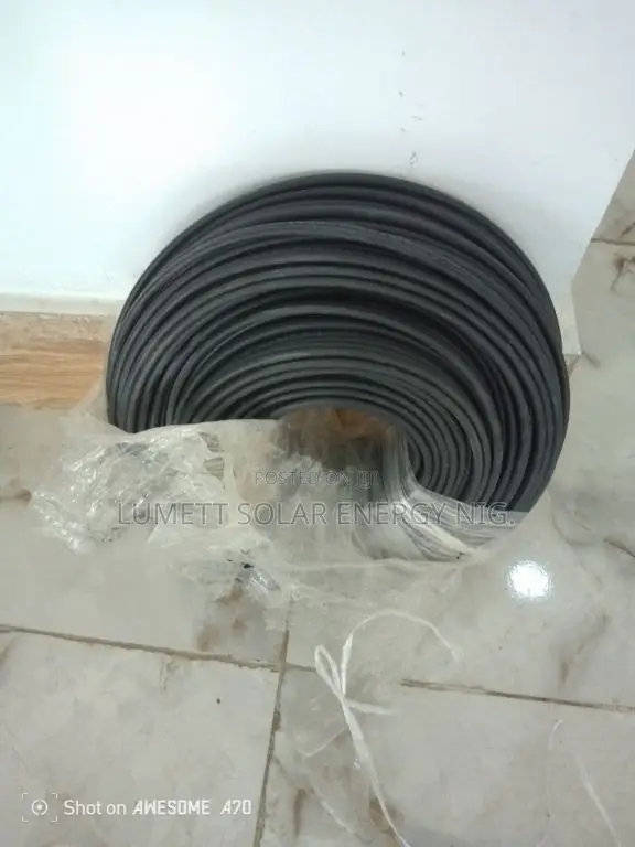 Galaxy 4mm2 Twin Core Solar Cable 100M Roll Black