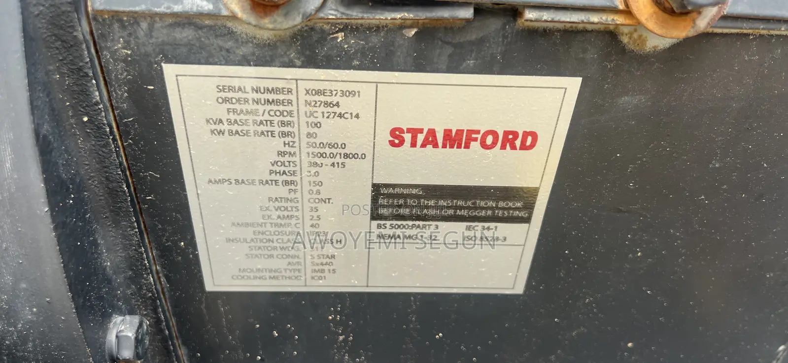 100kva Diesel Generator