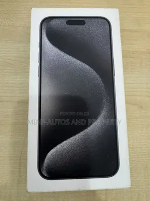 New Apple iPhone 15 Pro Max 256 GB Black