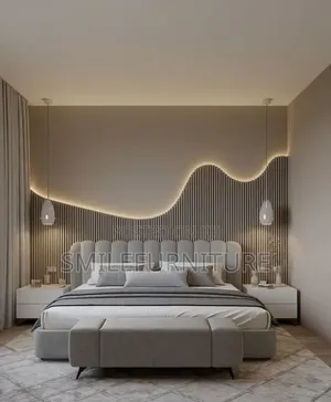 Wall Decor and Bedframe