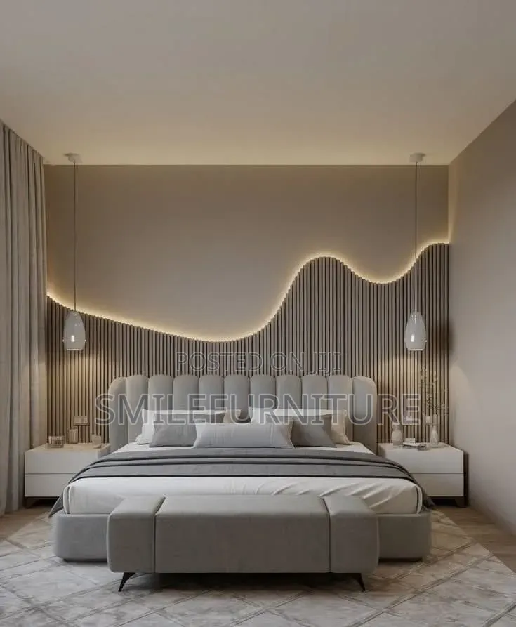 Wall Decor and Bedframe