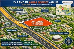 1.9hectares of JV Land at Kaura District Abuja