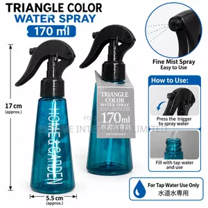 Triangle Color Water Spray Bottle 170ml