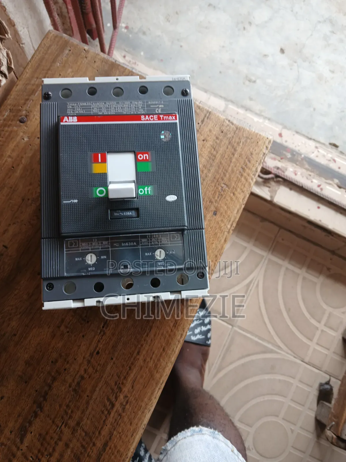 630amps 3pole Breaker ABB