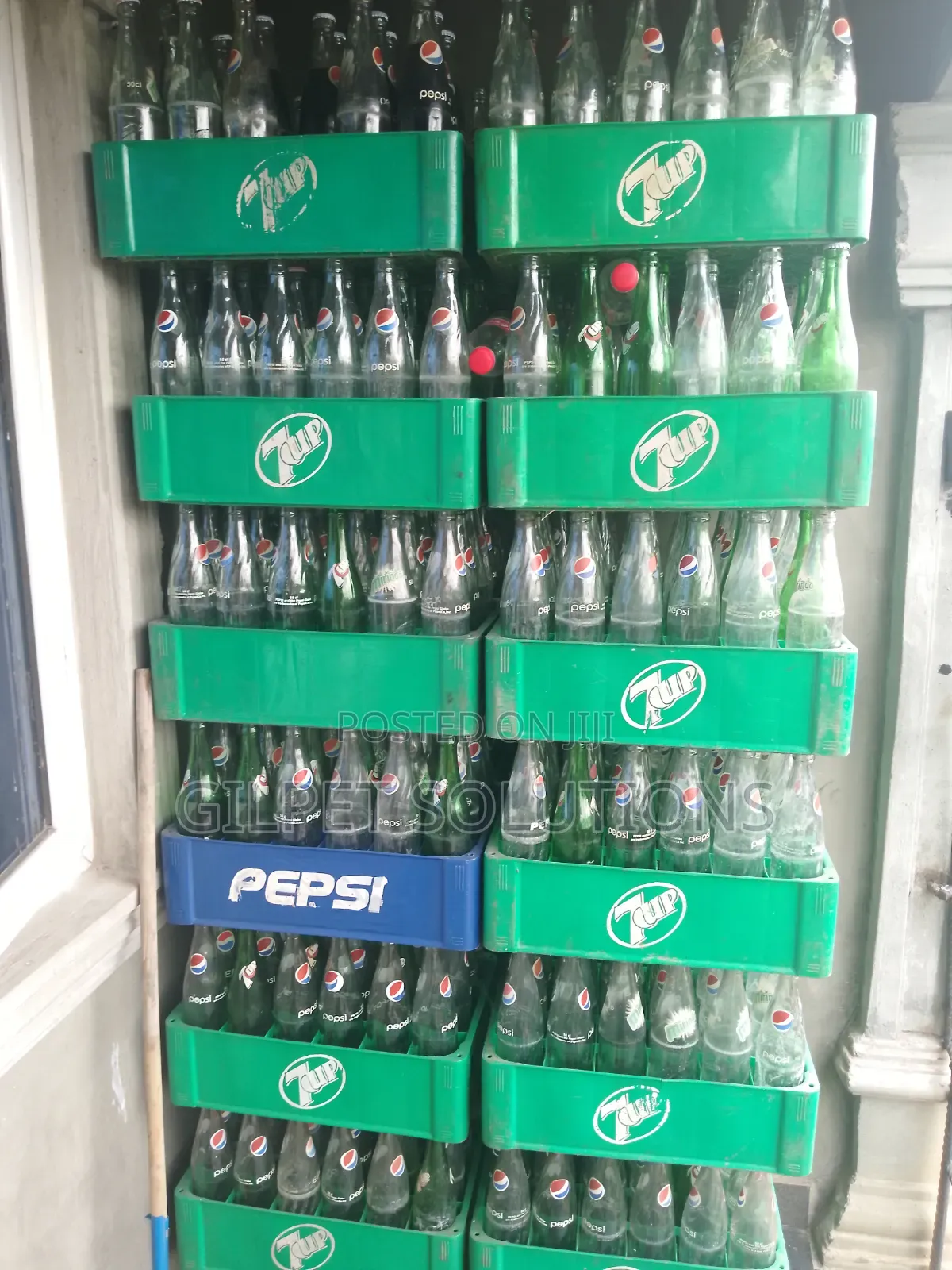 Pepsi Empty Crates