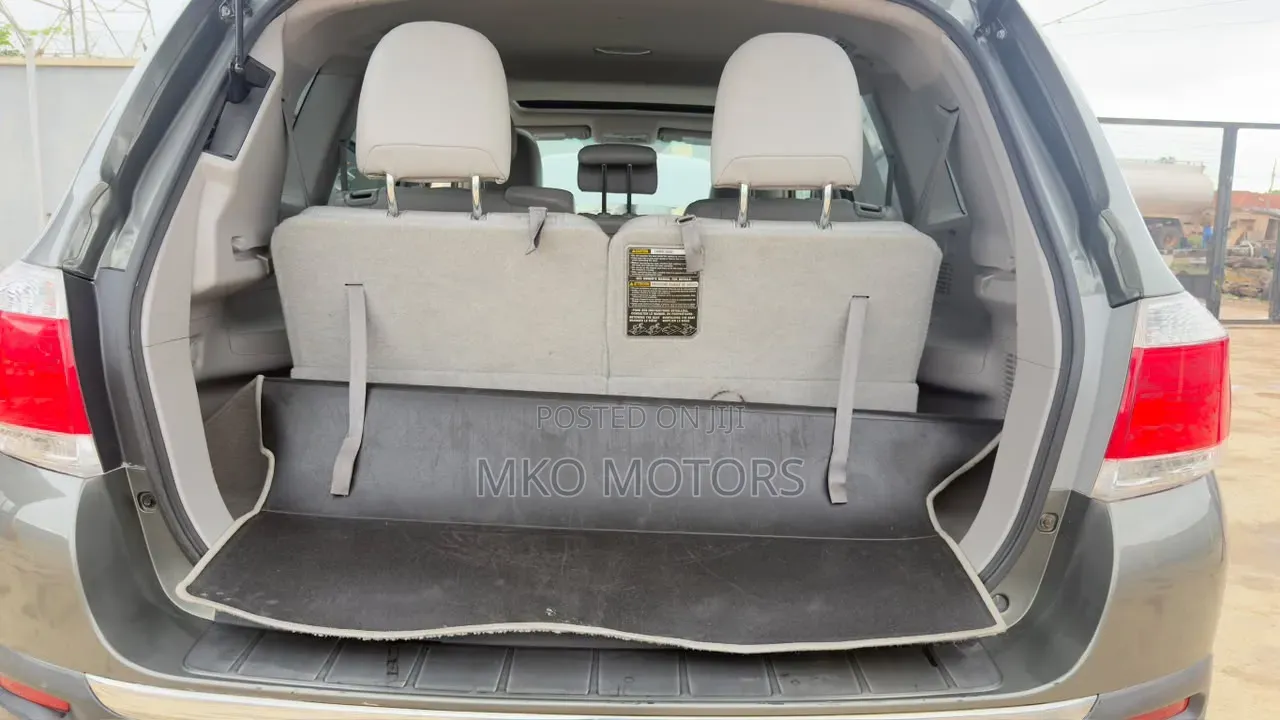 Toyota Highlander Limited 2012 Green