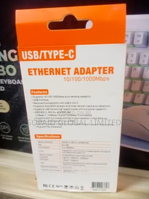 USB/Type C Ethernet Adapter