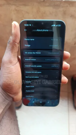 Xiaomi Poco C85 4G 128 GB Black