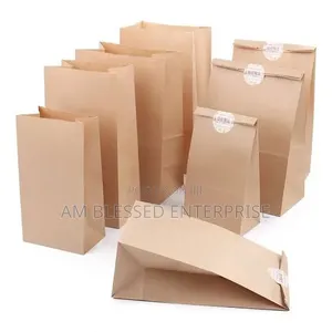 Brown Kraft Bag No Handle/No Rope