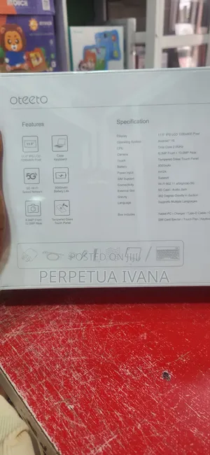 New Oteeto TAB 17 Stylus 512 GB Gray