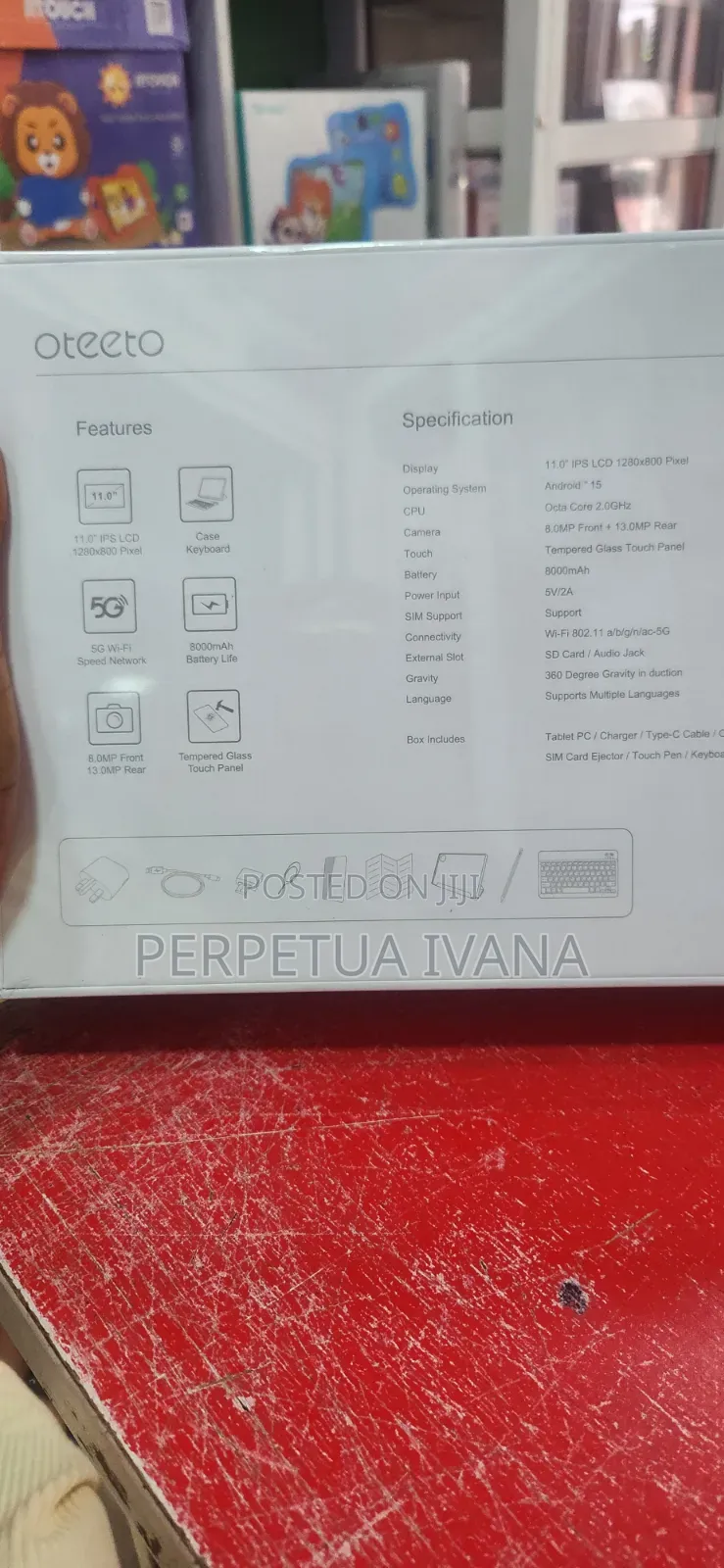 New Oteeto TAB 17 Stylus 512 GB Gray