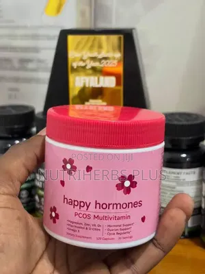HAPPY HORMONES PCOS MULTIVITAMIN(reduces Menstrual Cramps Pelvic Pain