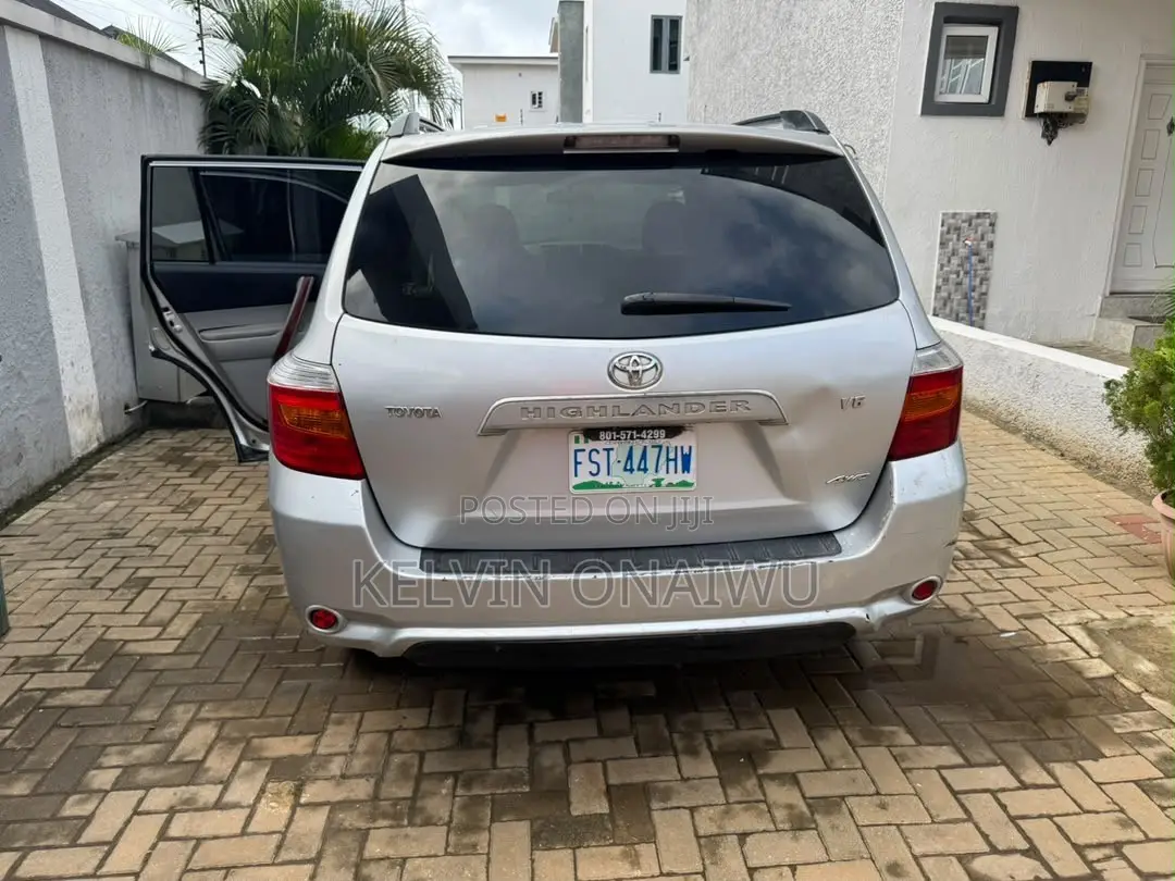 Toyota Highlander 2008 Silver