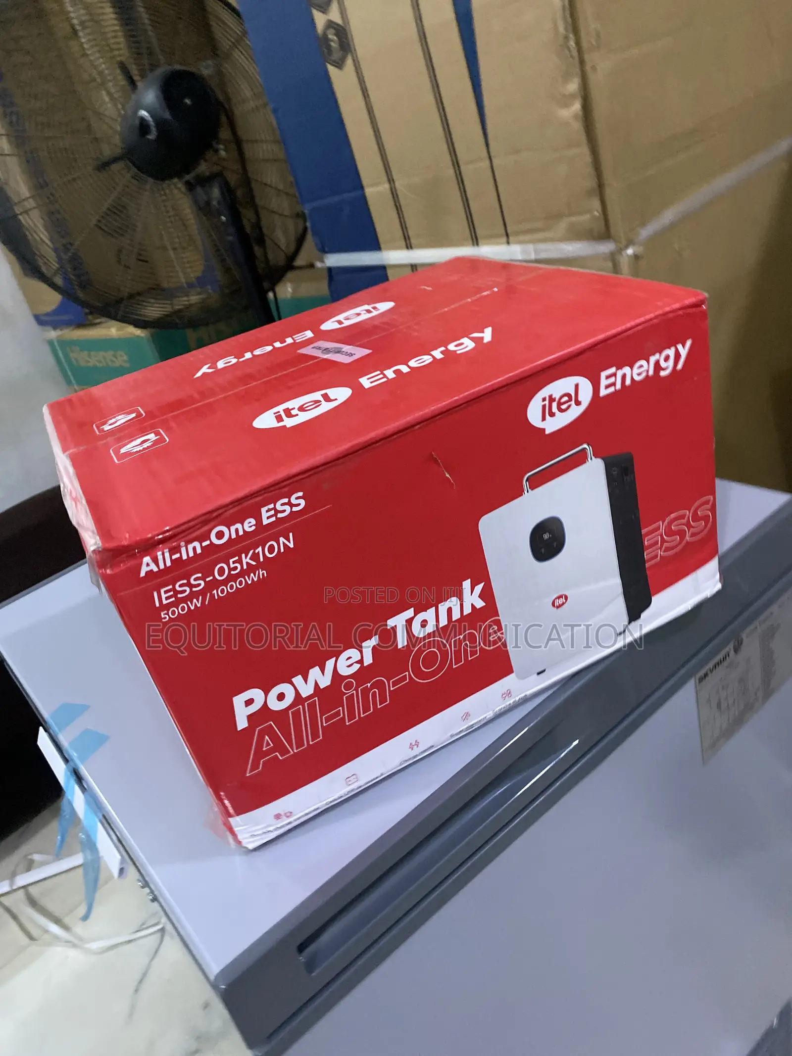 Itel Energy Power Tank Rechargeable Backup Unit