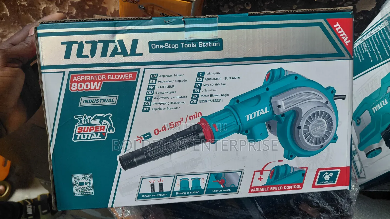 800 Watts Total Air Blower Machine