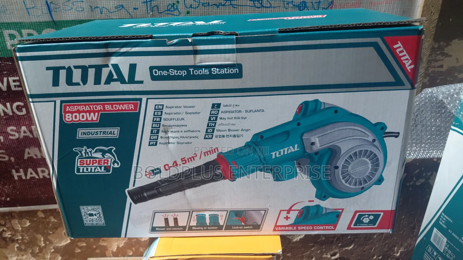 800 Watts Total Air Blower Machine