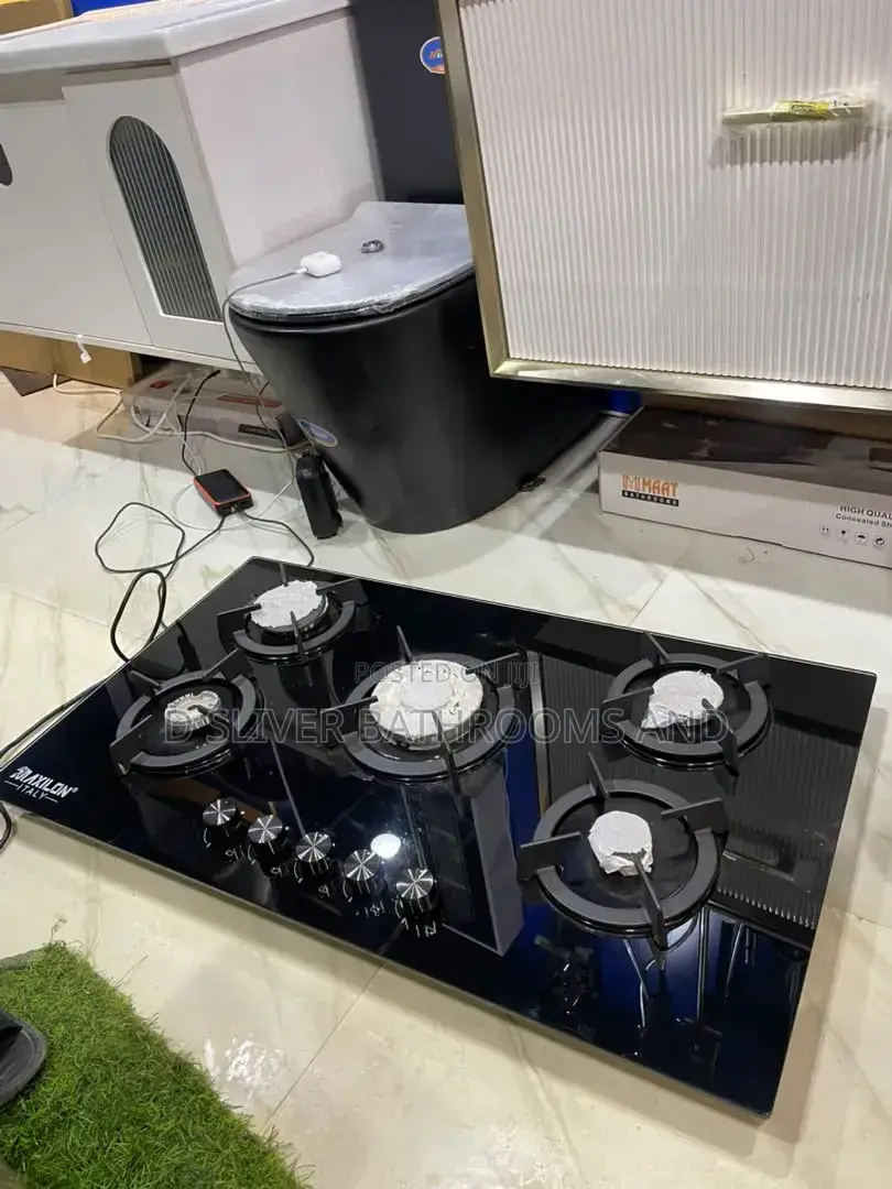 5-Burner Built-in Gas Cooktop / Hob