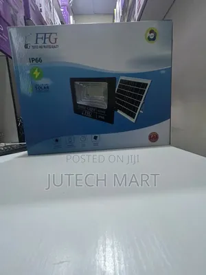 400W Solar Flood Light With Remote/Timer