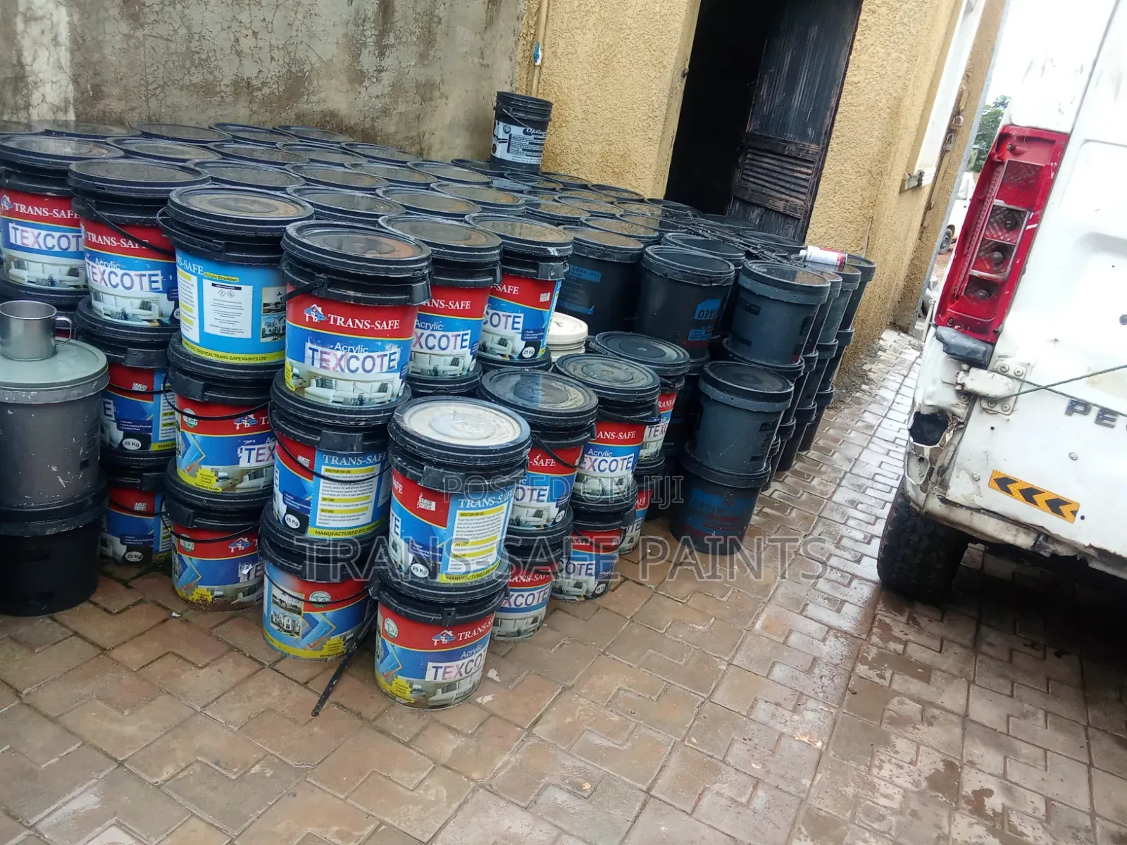 Trans-Safe Texcote Paint