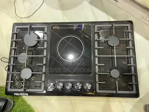 5 in 1 Gas Burner Generic, Black