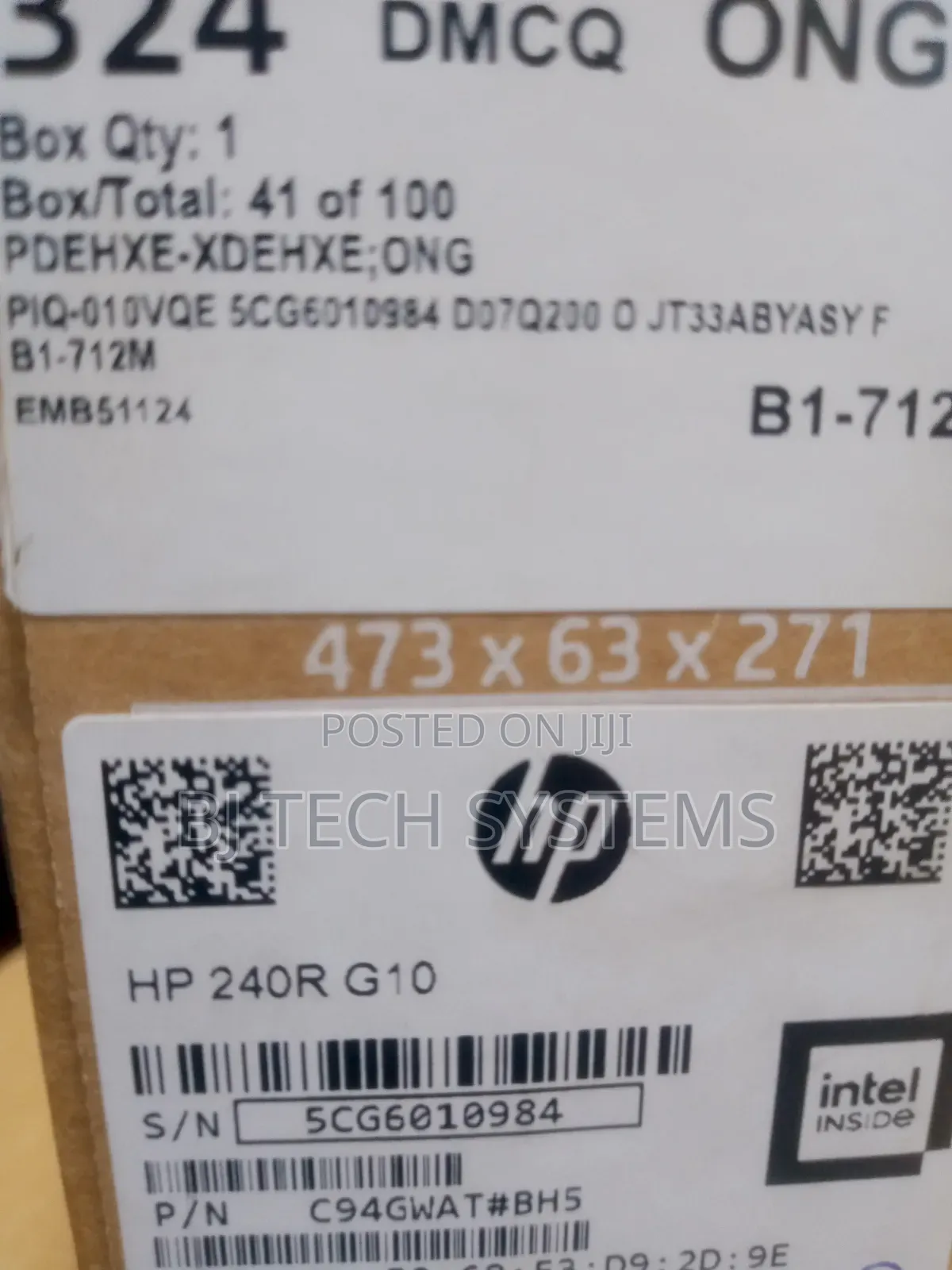 New Laptop HP 240 8GB Intel Core 5 SSD 512GB