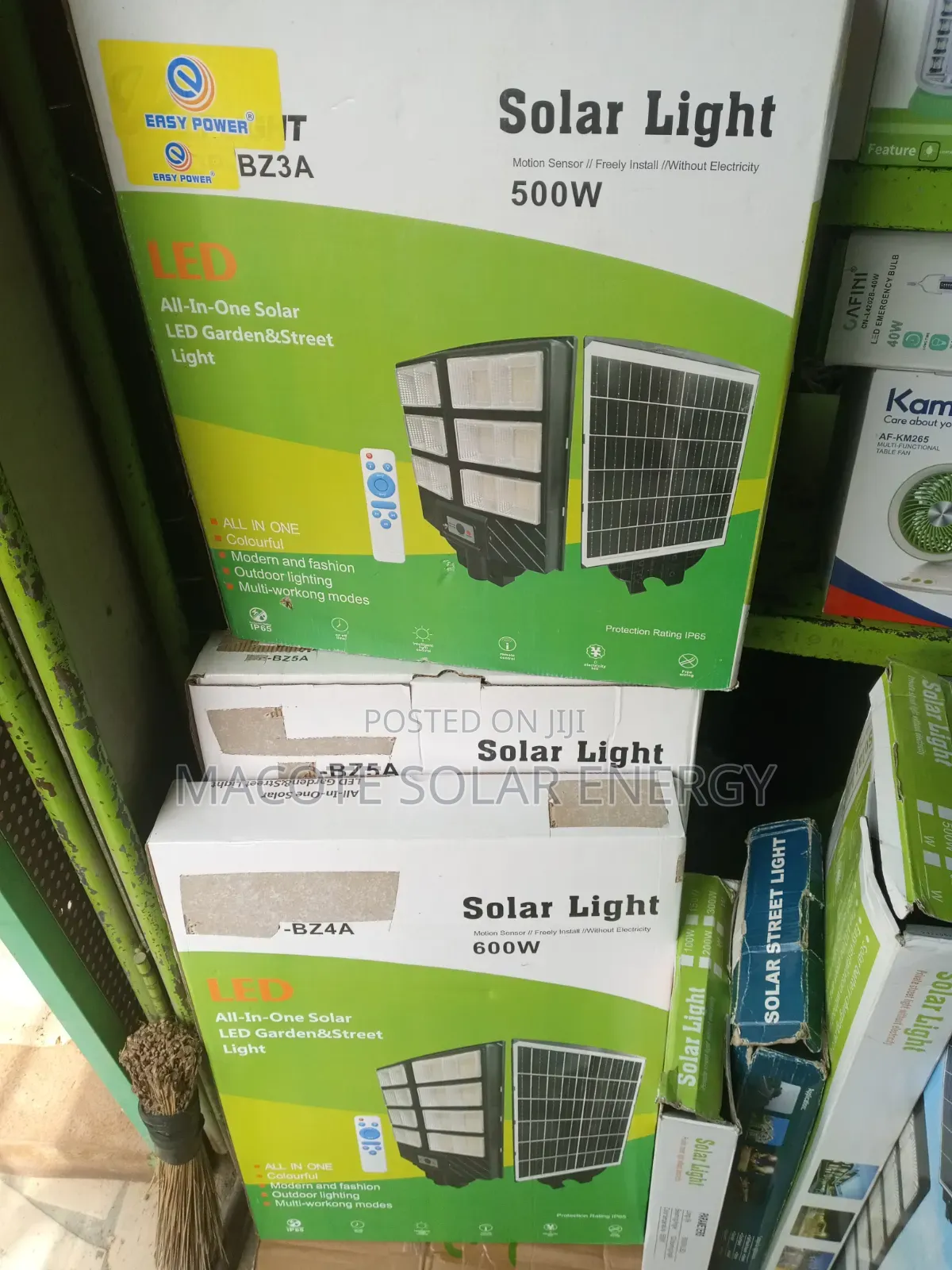 500w Easy Power Solar Street Light
