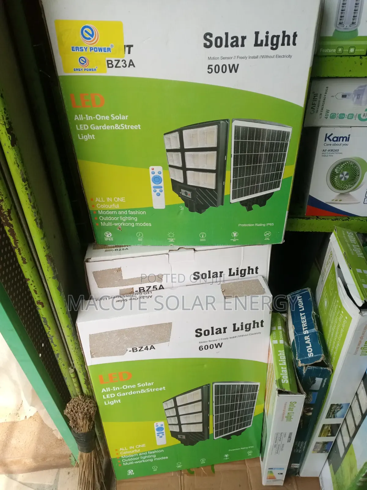 500w Easy Power Solar Street Light
