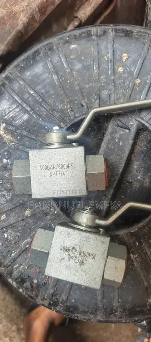 3/4" High-Pressure Hydraulic Ball Valves